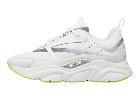 dior b22 white silver fluo green|buy Dior b22 white grey.